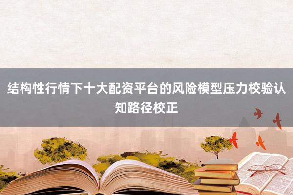 结构性行情下十大配资平台的风险模型压力校验认知路径校正